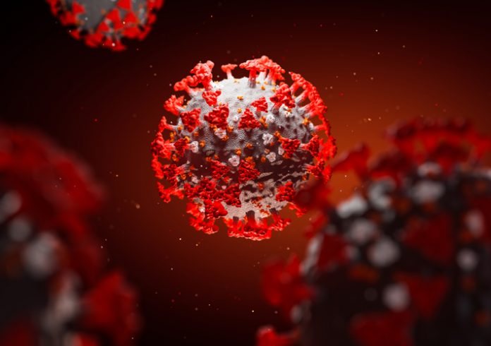 Concept of SARS-CoV-2 or 2019-ncov coronavirus